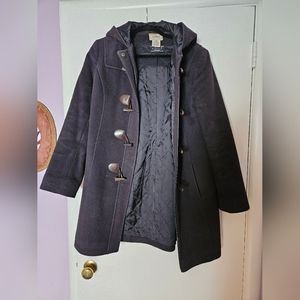 L.L. Bean wool toggle coat